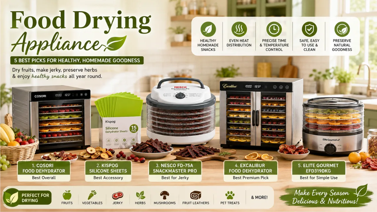 Best Food Drying Appliances and Accessories