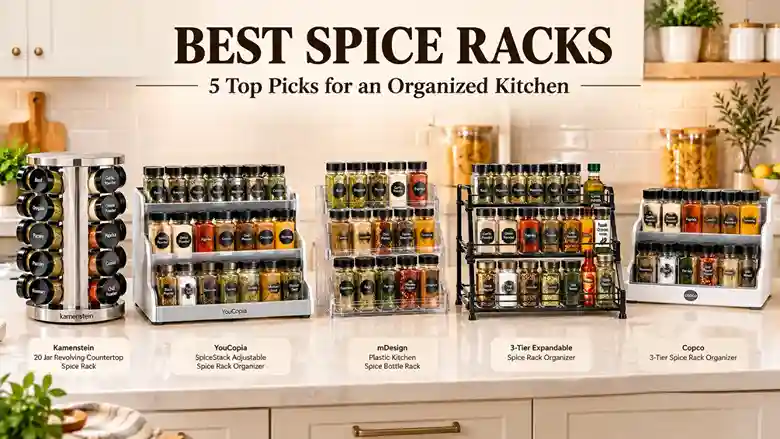 Best Revolving Spice Rack for an Organized Kitchen In 2026: Complete Review