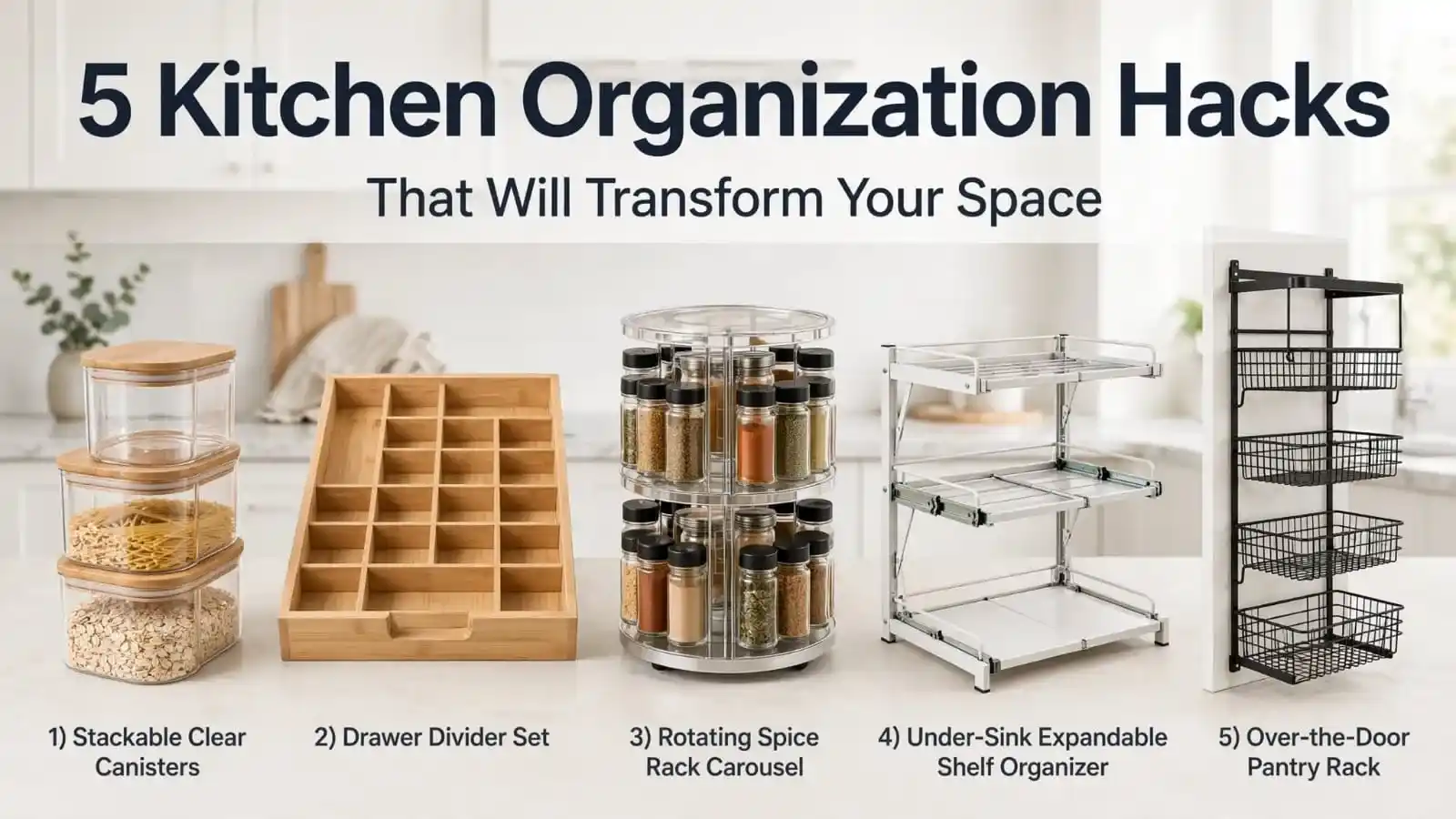 Kitchen Organization Hacks 2026