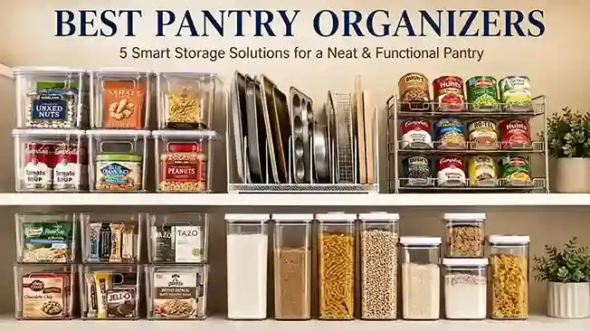 Best Pantry Organizers: 5 Smart Storage Solutions for a Neat and Functional Pantry